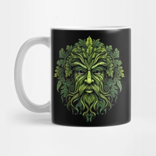 Traditional Pagan Celtic Greenman Mug